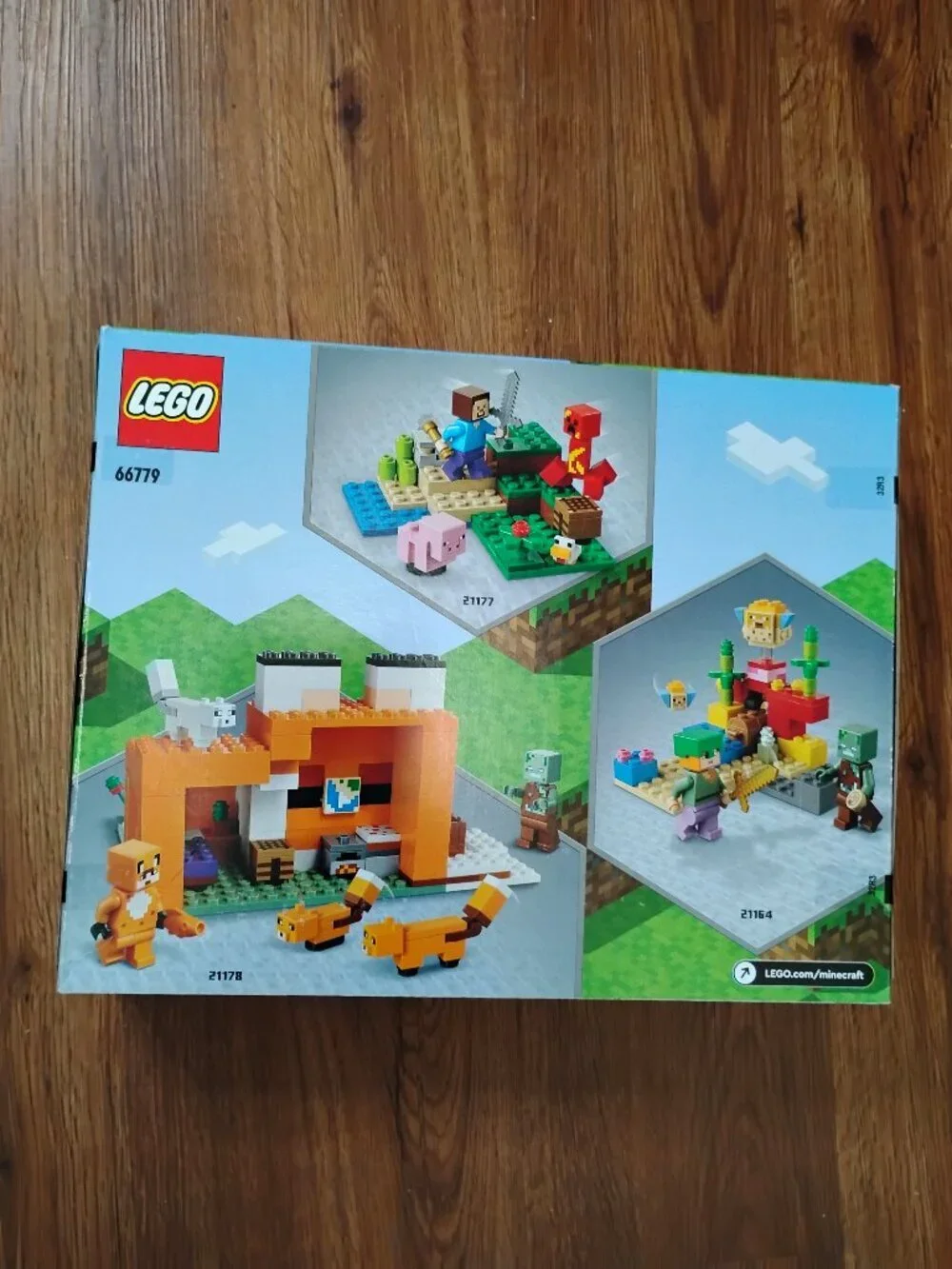 NWT Lego Minecraft Overworld Adventures 3 In 1 Play Pack Set